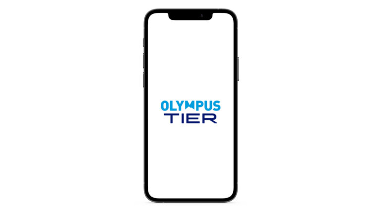 TIER Mobility sur l'application Olympus